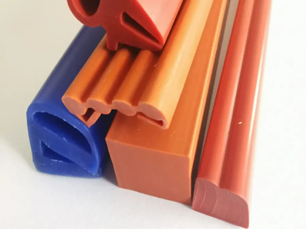 P Type Silicone Edge Trim Sealing Strip High Temperature Resistant