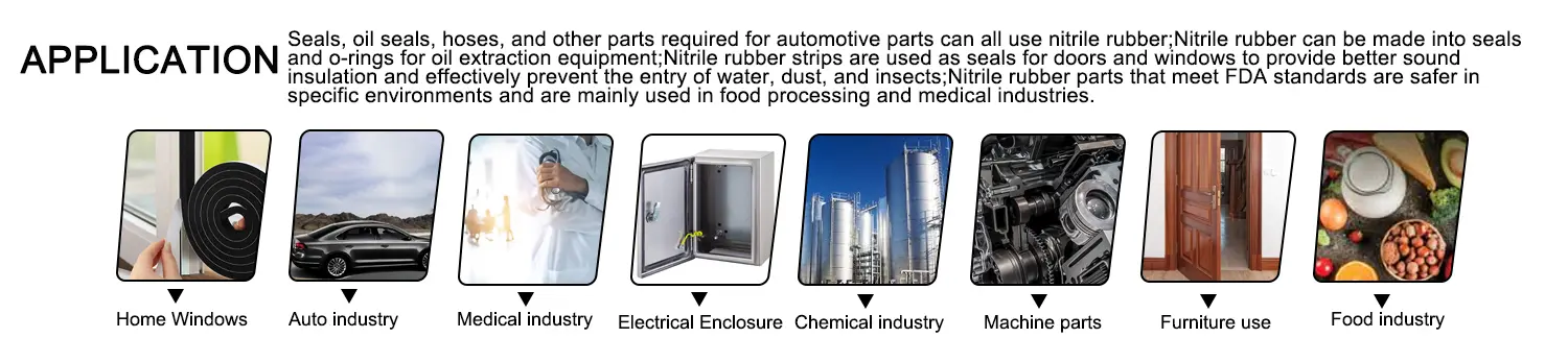 Nitrile-rubber-application