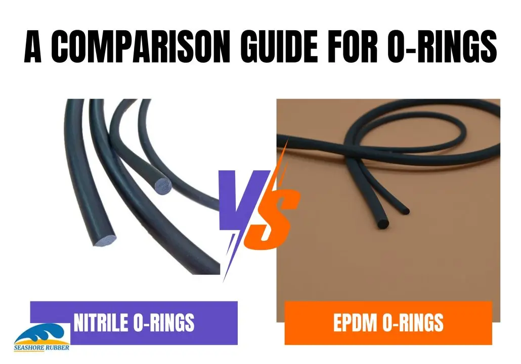 Comparación entre las juntas tóricas de nitrilo y las de EPDM